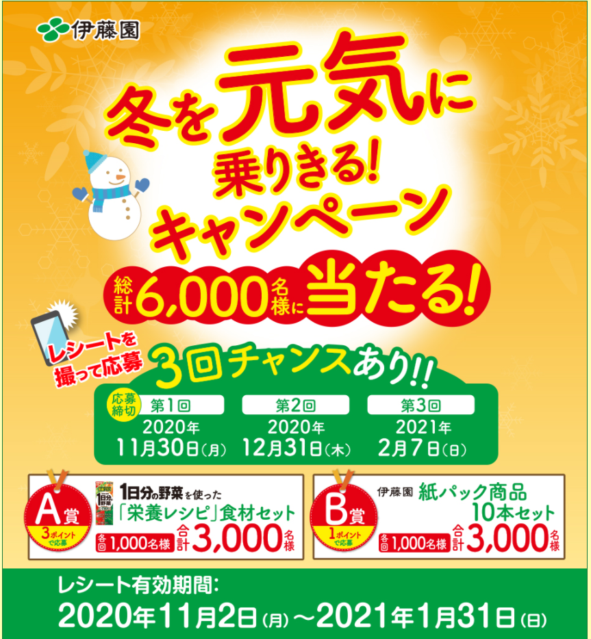 伊藤園 紙パックキャンペーンを当てるには 懸賞マニアが過去の応募と当選の経験から予想 暮らしのアイデア帳